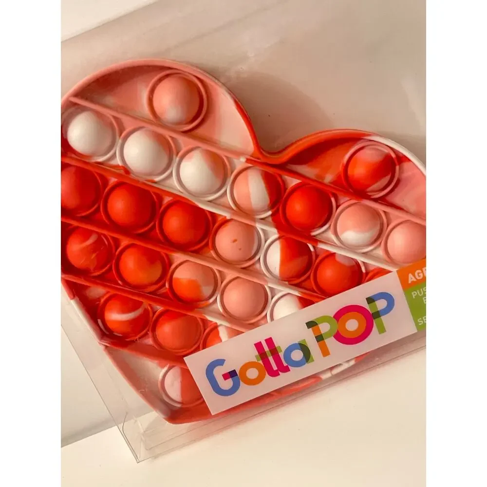 Gotta Pop POPITS HEART push toy stress relief